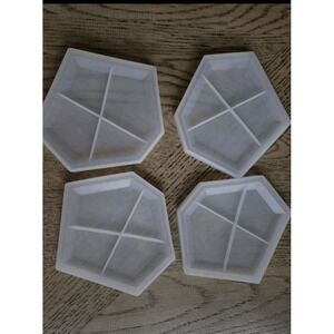 Resin Molds Hexagon resin molds Coaster molds Diamond molds New Silicone Molds